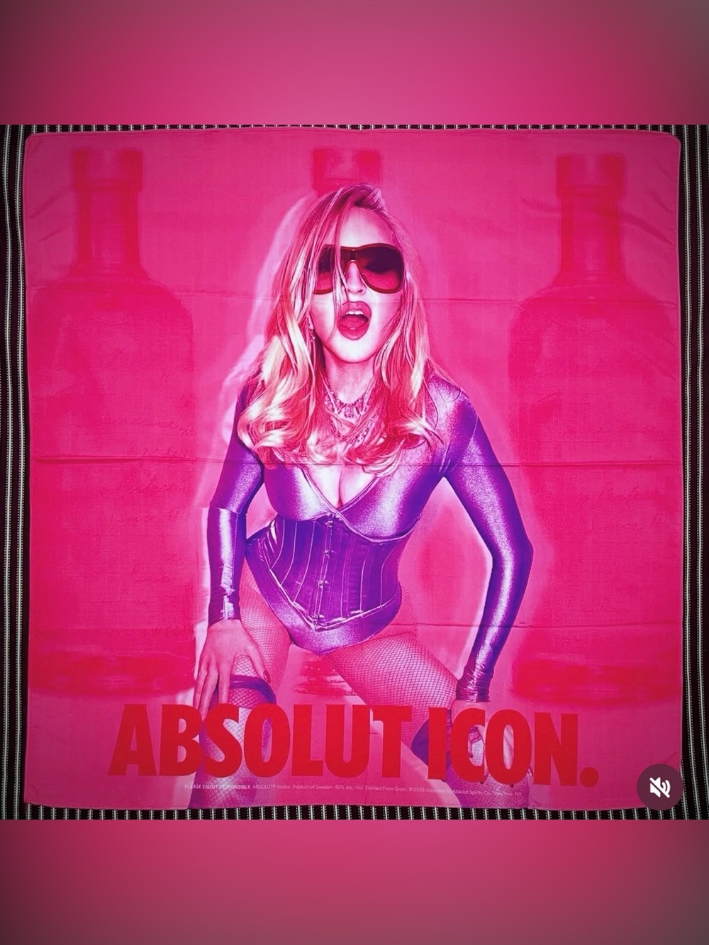 Madonna x Absolut - Confessions II scarf
